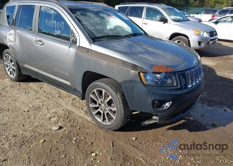 2014 Jeep Compass Limited из США, поврежденный, VIN 1C4NJCCB4ED620691